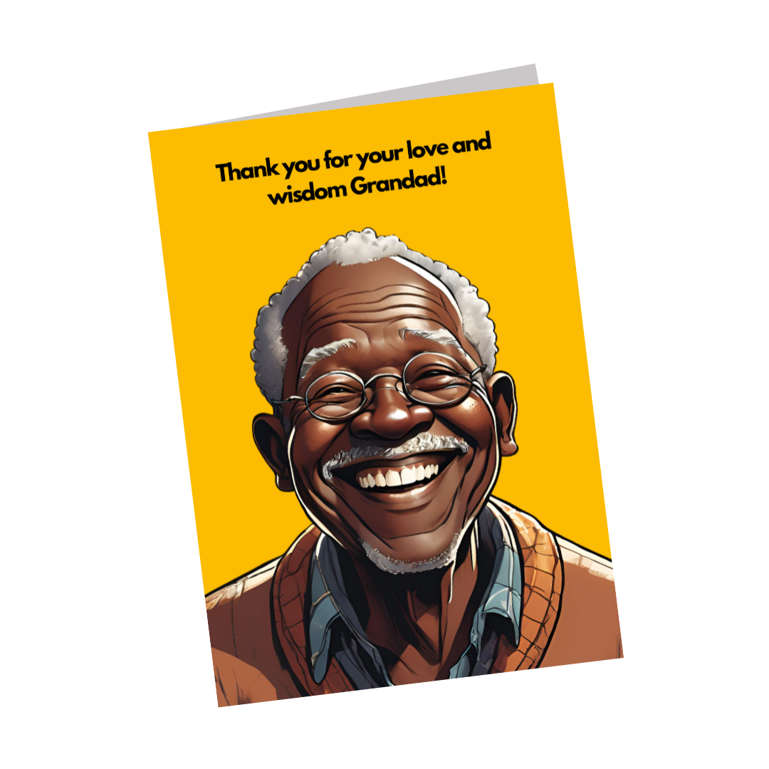 Thank You Grandad - Greeting Card