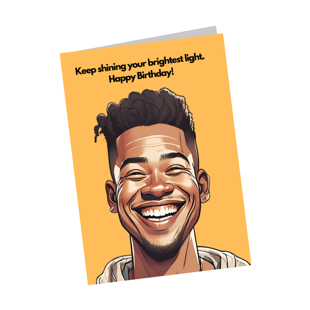 Keep Shining - Birthday Boy Card