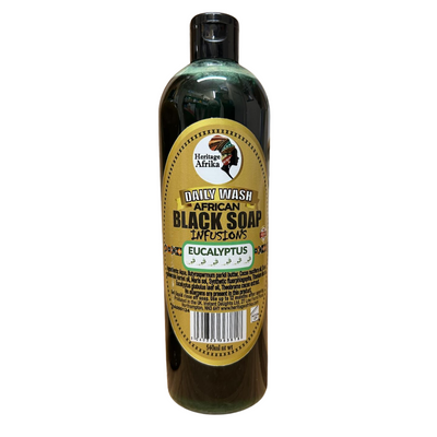 Heritage Afrika -  Daily Wash African Black Soap Infusions 540ml