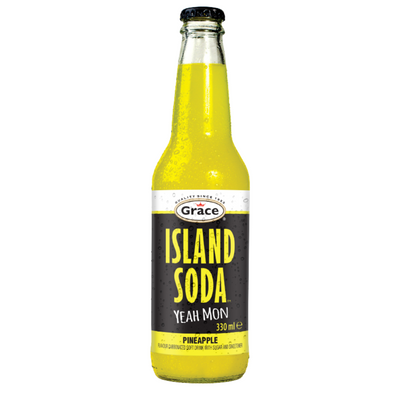 Grace Island Soda Pineapple 330ml 