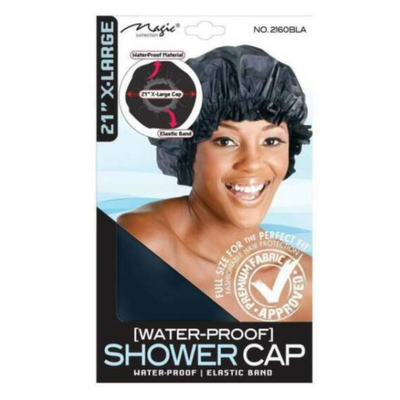 Magic Collection Shower Cap - Black 2160BLA