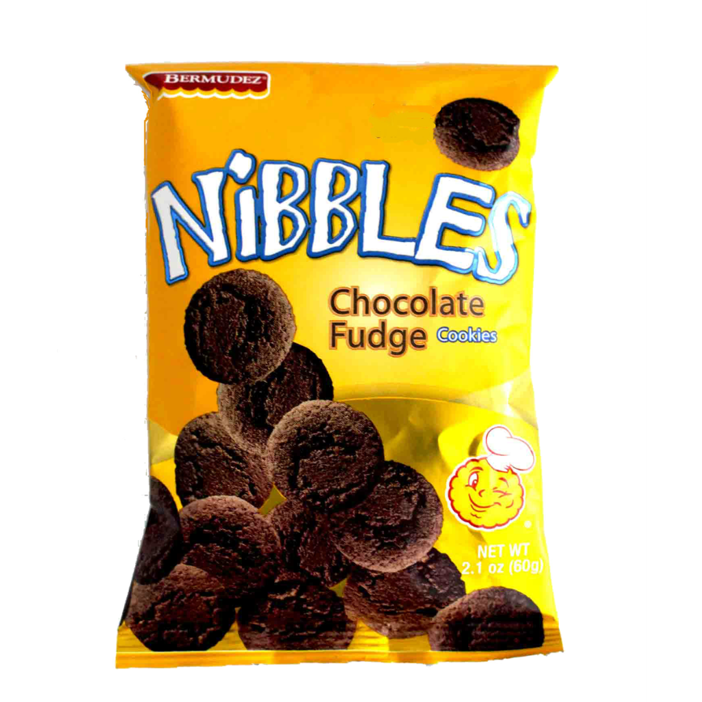 Nibbles Chocolate Fudge Cookies 60g