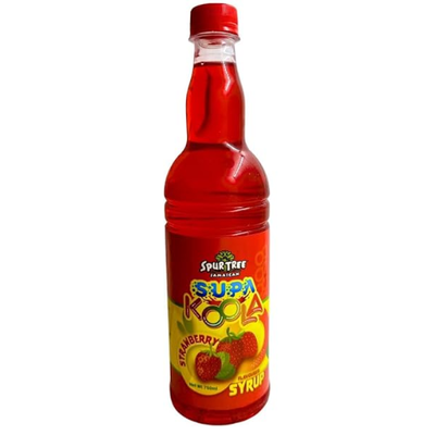 Spur Tree Supa Koola Strawberry Syrup 750ml