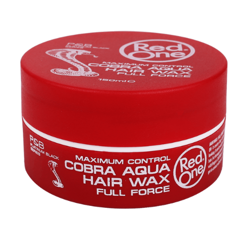 Red One Cobra Aqua Hair Wax Red 150ml