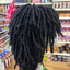 Tyra 3 - 10", Dreadlock Synthetic Wig - Black