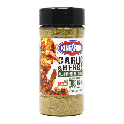Badia Kingsford Garlic & Herbs All-Purpose Seasoning 5.5oz