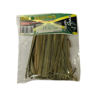 Real Jamaican Fever Grass 10g Approx