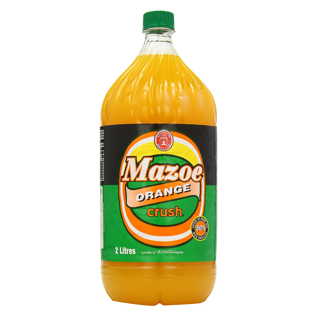 Mazoe Flavoured Syrup 2L Orange