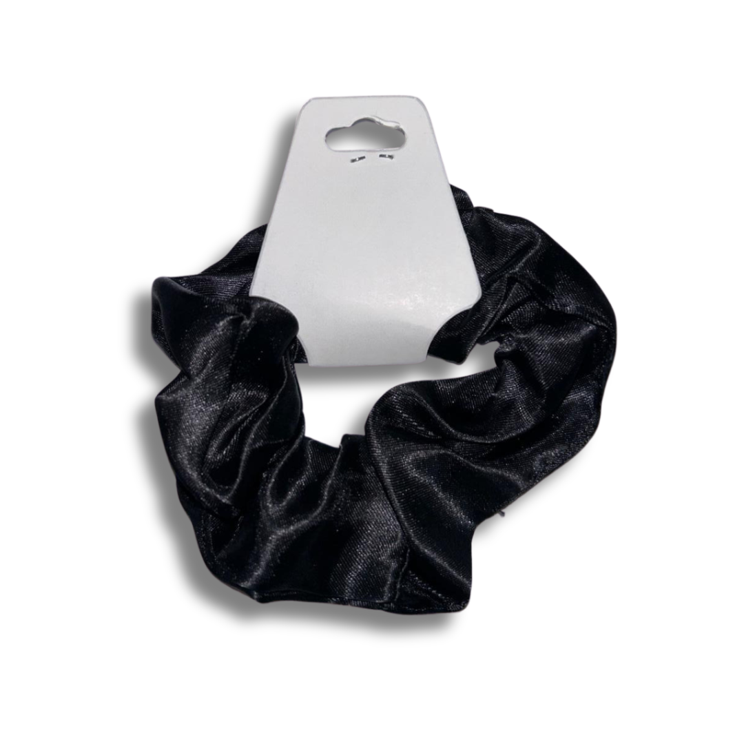 Silk Scrunchie - Black