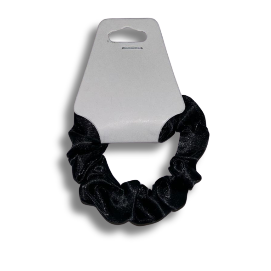 Silk Scrunchie - Black