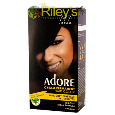 Adore Cream Permanent Hair Color - Jet Black 777