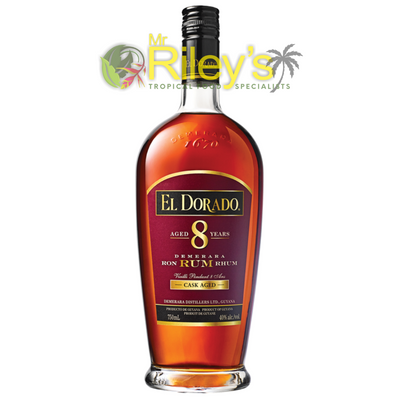 El Dorado Demerara Rum (Aged 8 Years) 70cl