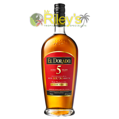 El Dorado Demerara Rum (Aged 5 Years) 70cl