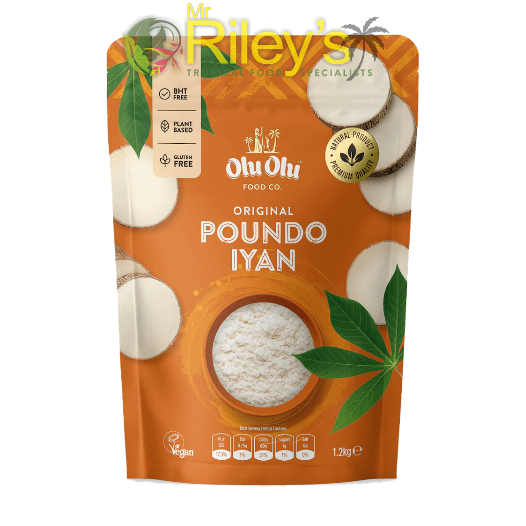 Olu Olu Pounded Yam (Poundo Iyan) 1.2kg