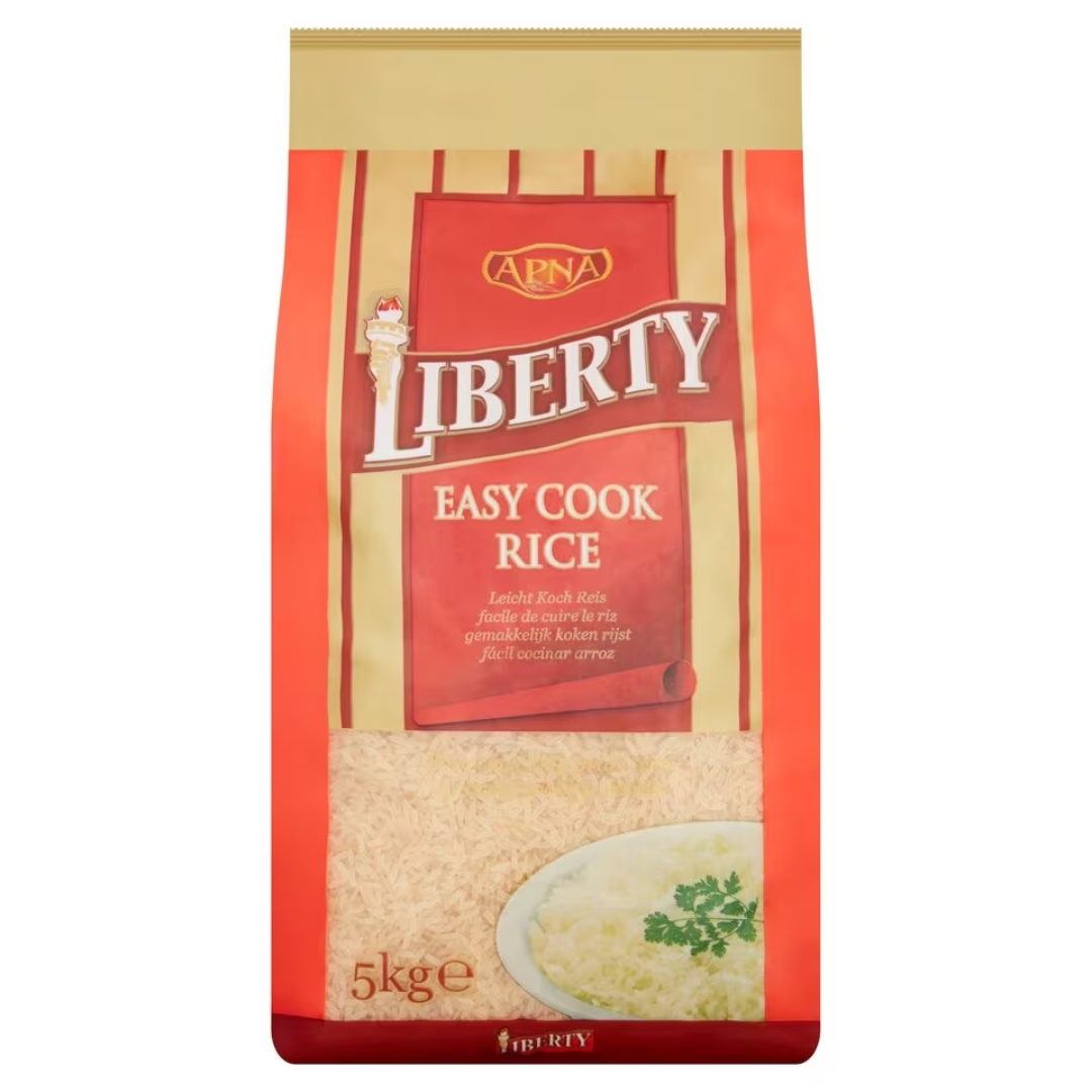 Riley Rice Pac Apna Liberty Easy Cook Rice 5kg – Riley's Tropical Food