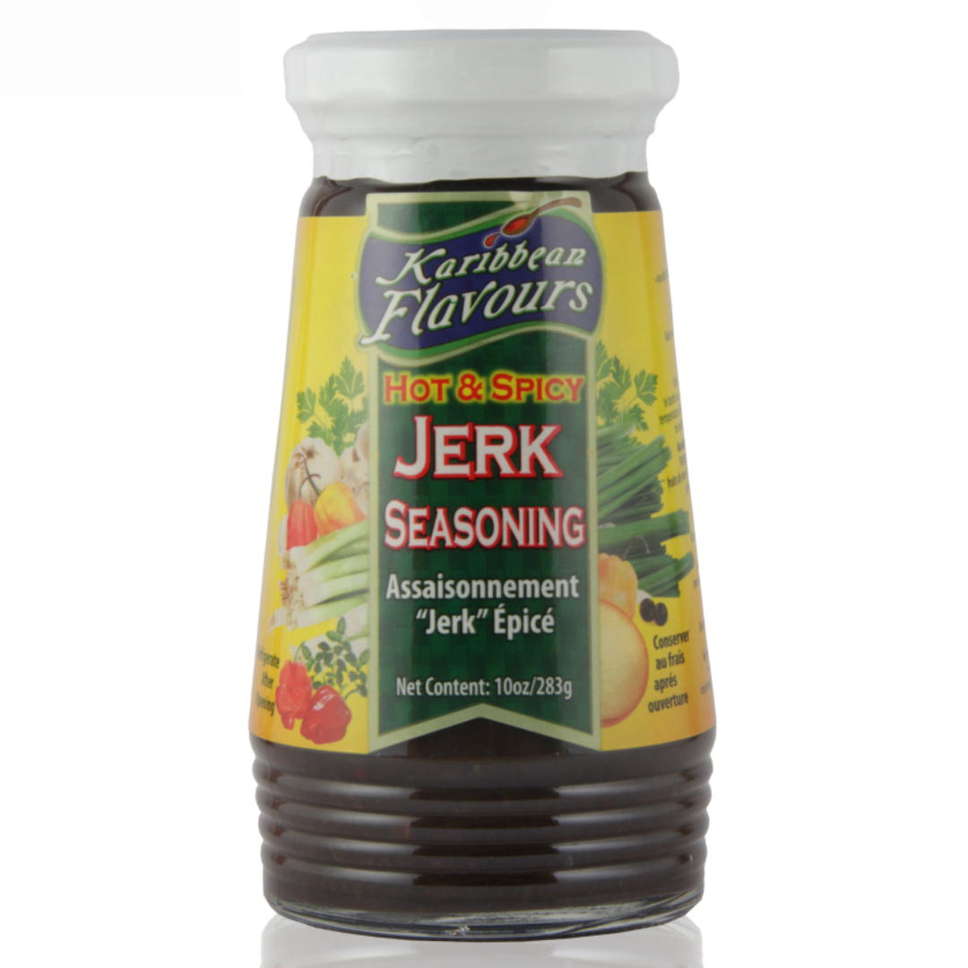 Karibbean Flavours Jerk Seasoning Hot and Spicy 283g