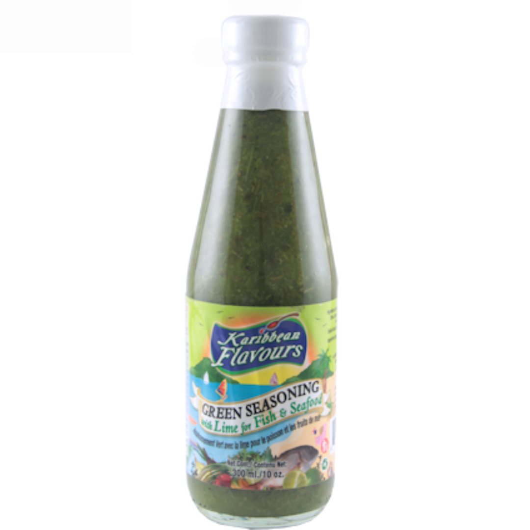 Karibbean Flavours Green Seasoning with Lime for Fish & Seafood