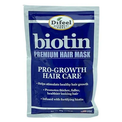 Difeel Biotin Pro-Growth Premium Hair Mask Sachet 50g