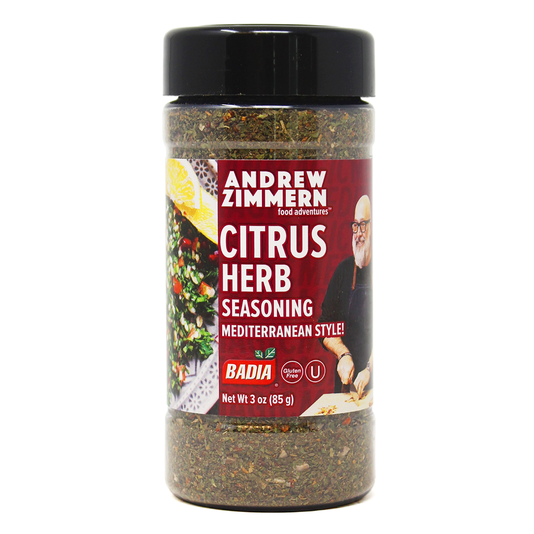 Andrew Zimmern Citrus Herb Seasoning Mediterranean Style! 85g