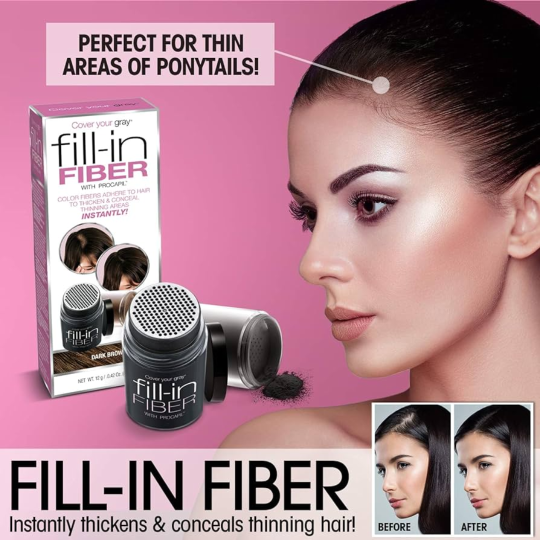 Cover Your Gray Fill-in Fiber with Procapil 12g - Black