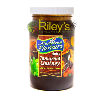 Karibbean Flavours Spicy Tamarind Chutney 450g - Best Before: Jan 2024