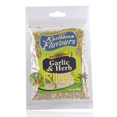 Karibbean Flavours - Spice Sensations Garlic & Herb 40g - Best Before: Jan 2024