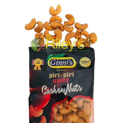 Ginni's Piri Piri Spicy Cashew Nuts 55g