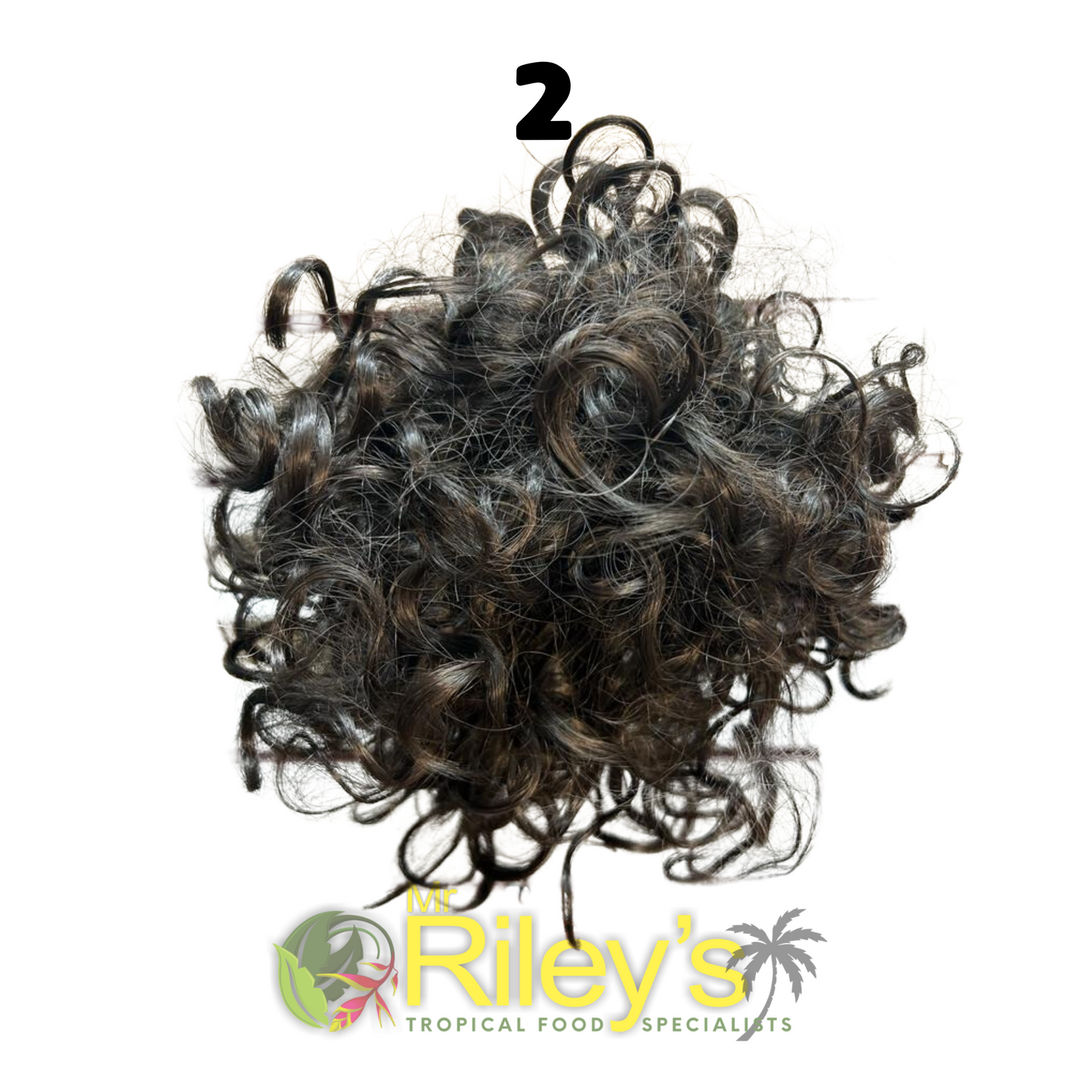 Synthetic Messy Curly Bun - Drawstring Attachment