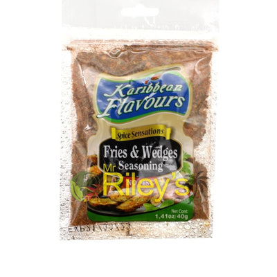Karibbean Flavours - Spice Sensations Fries & Wedges 40g - Best Before: Jan 2024