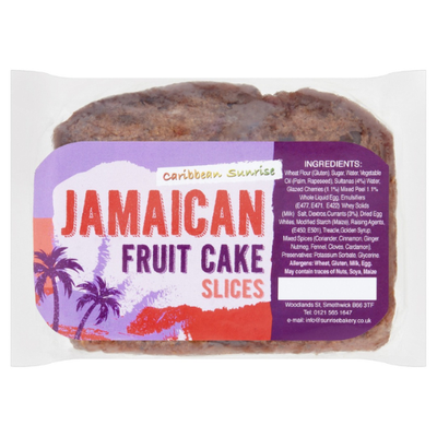 Caribbean Sunrise Jamaican Fruit Cake