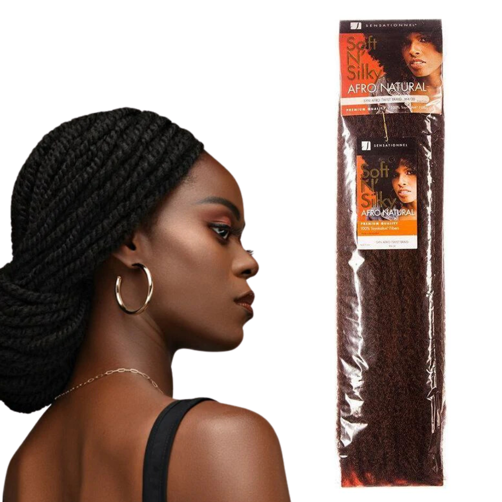 Sensationnel Soft N' Silky Afro Twist Braid