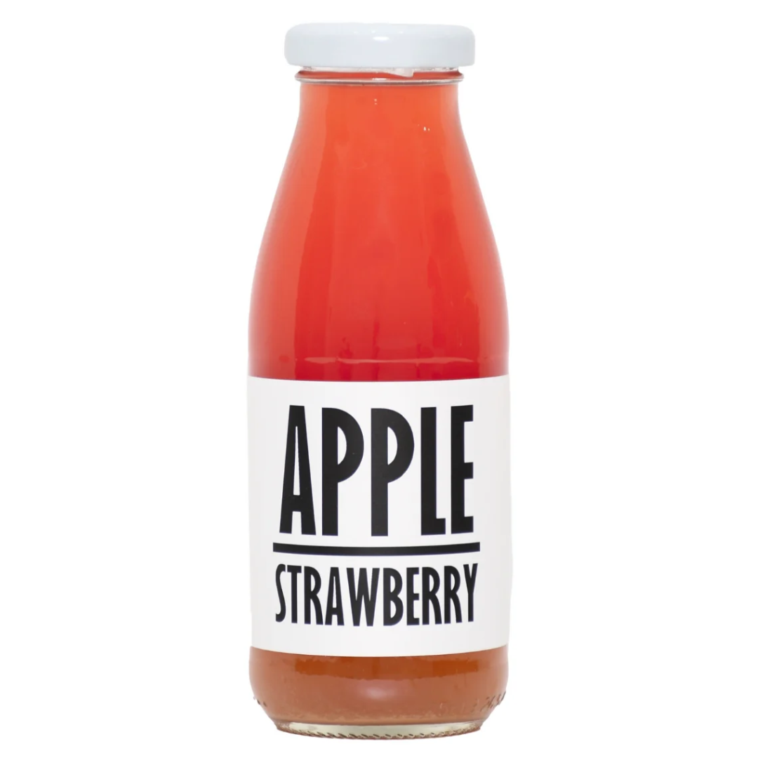 Apple-Strawberry Juice, 100% Fruit-Based 240ml