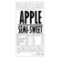 Semi-Sweet Apple Juice, 100% Fruit-Based 250ml