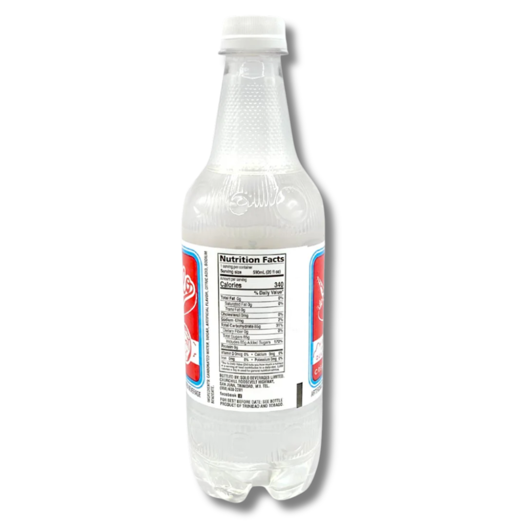 Large Solo Drink - Cream Soda 590ml Trinidad & Tobago