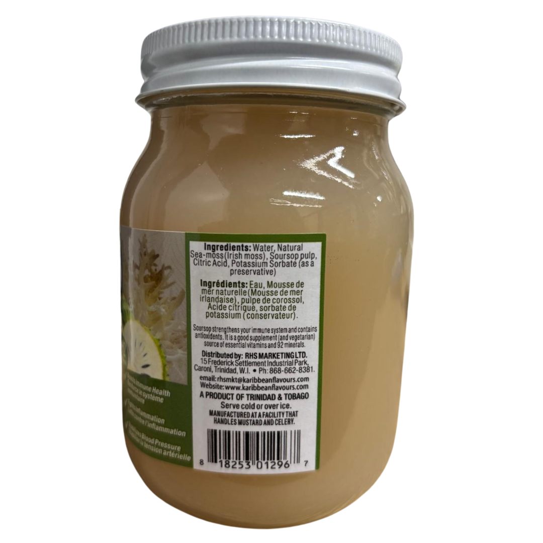 Karibbean Flavours Vitamin C Booster Sea Moss Gel 460g