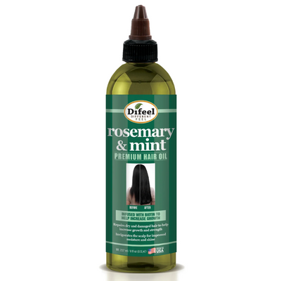 Difeel Rosemary & Mint Premium Hair Oil 8oz