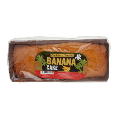 Caribbean Sunrise Banana Cake