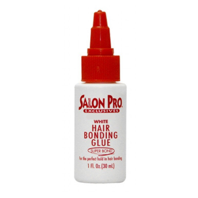 Salon Pro White Hair Bonding Glue 1oz