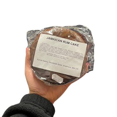 Caribbean Sunrise Jamaican Rum Cake (Approx. 270g)