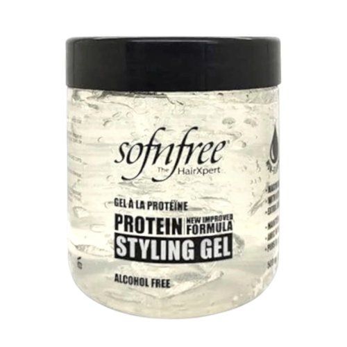 Sof N Free Protein Styling Gel - Clear 500ml