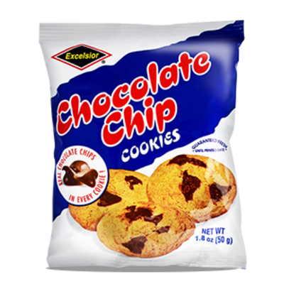 Excelsior Chocolate Chip Cookies 50g