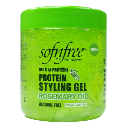 Sof N Free Protein Rosemary Oil Styling Gel 500ml