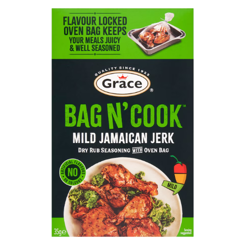 Grace Bag N' Cook Mild Jerk Seasoning 35g