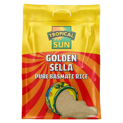 Tropical Sun Golden Sella Pure Basmati Rice 2kg