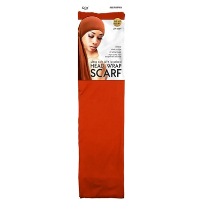 Qfitt Ultra Soft DTY Brushed Head Wrap Scarf