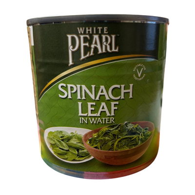 White Pearl Spinach Leaf in Water 380g