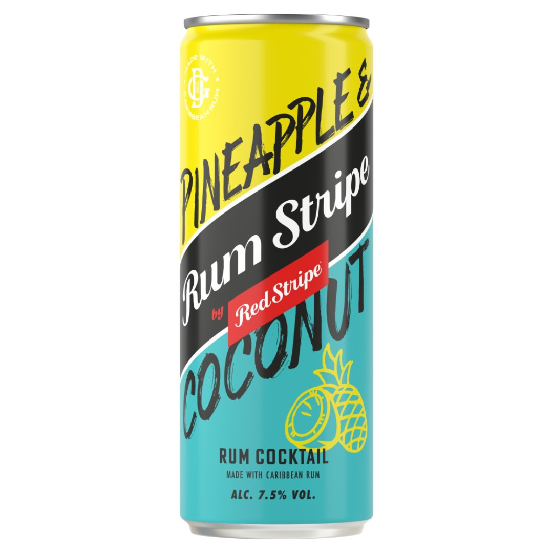 Red Stripe - Pineapple & Coconut Rum Cocktail 250ml