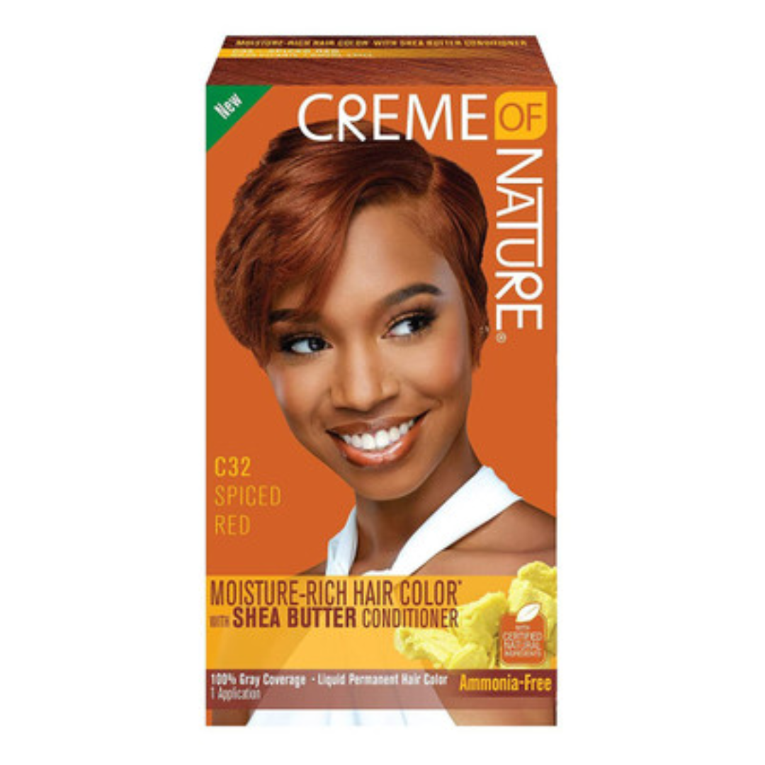 Creme Of Nature Moisture-Rich Hair Colour - Spiced Red C32