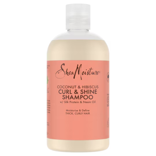 Shea Moisture Coconut & Hibiscus Curl & Shine Shampoo 13oz