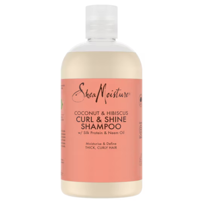 Shea Moisture Coconut & Hibiscus Curl & Shine Shampoo 13oz